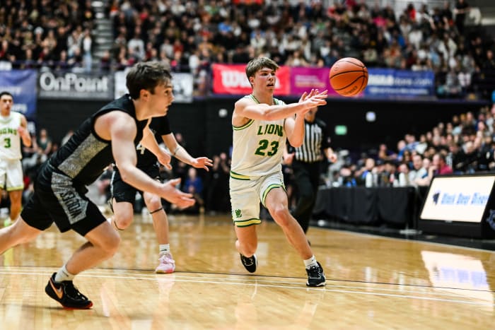 West Linn Tualatin 6A Oregon boys basketball final Naji Saker 1 -113